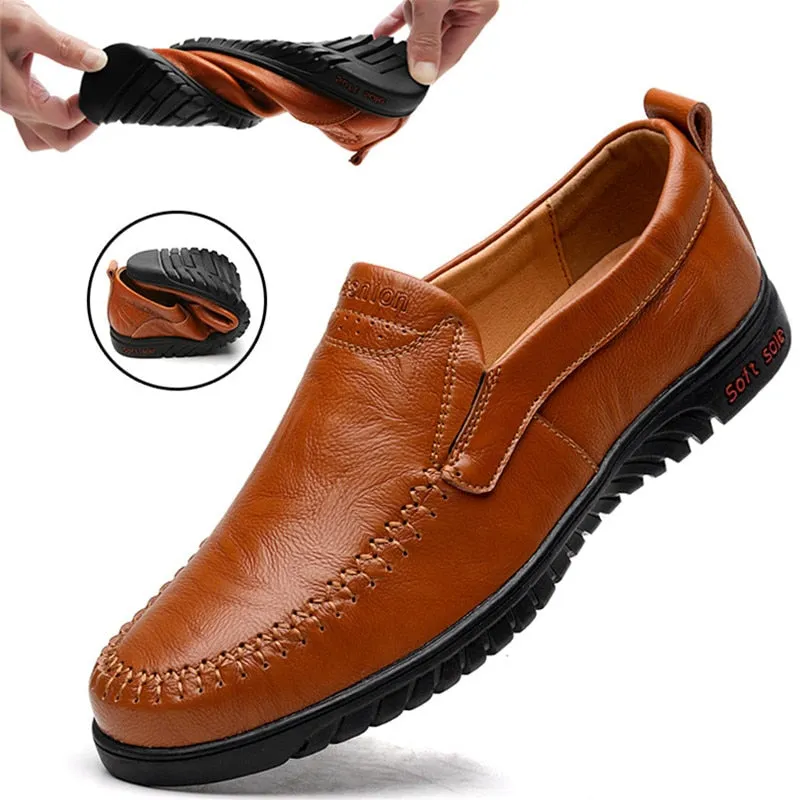 ( Free Shipping) Men leather Comfortable Casual  Footwear