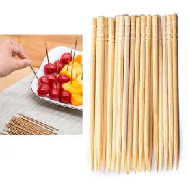 1200 Ct Fruit Cheese Picks Wooden Natural Bamboo Toothpicks Catering Oral Care