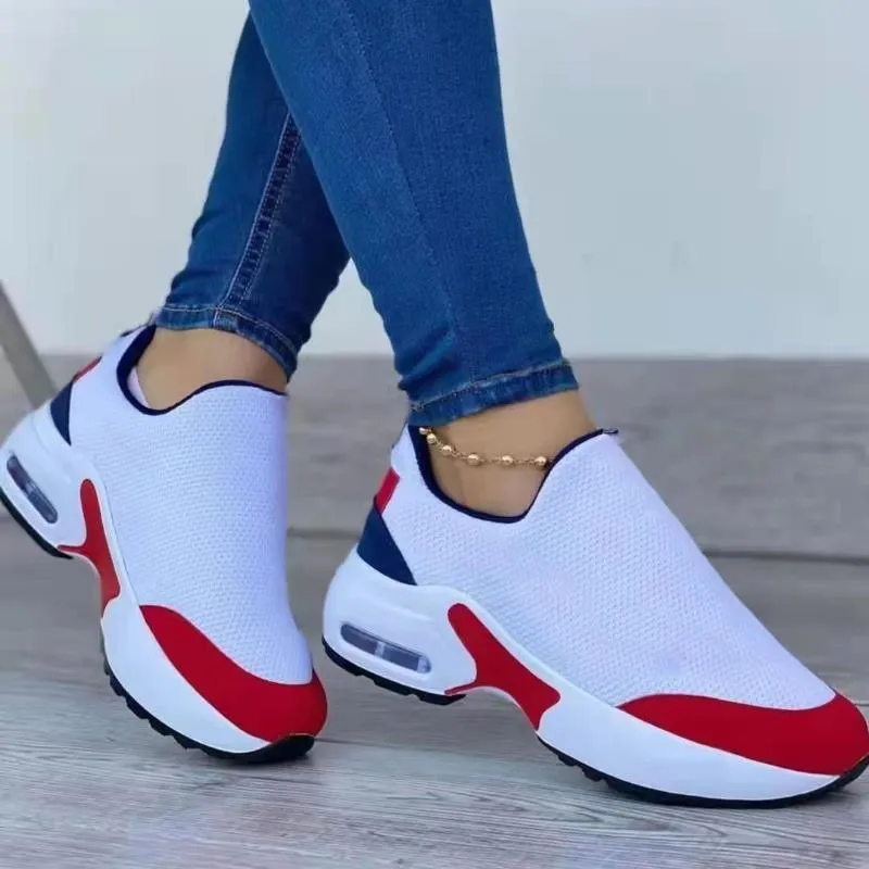 2022 Shoes Sneakers Women Trainers Shoes For Women Flat mesh Sneakers Loafers Platform Sneakers Slip On Mujer Shoes Woman