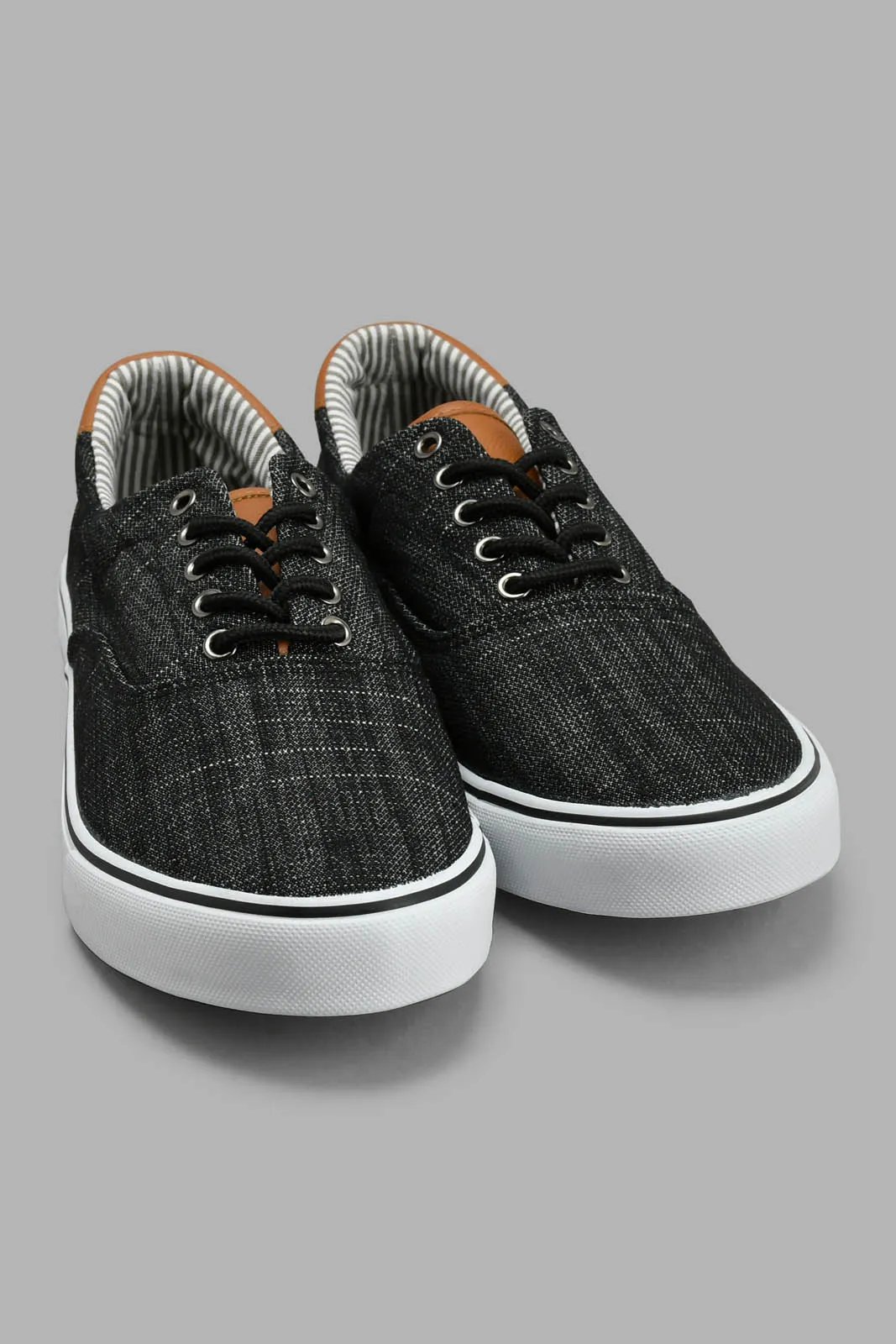 Grey Canvas Plimsoll