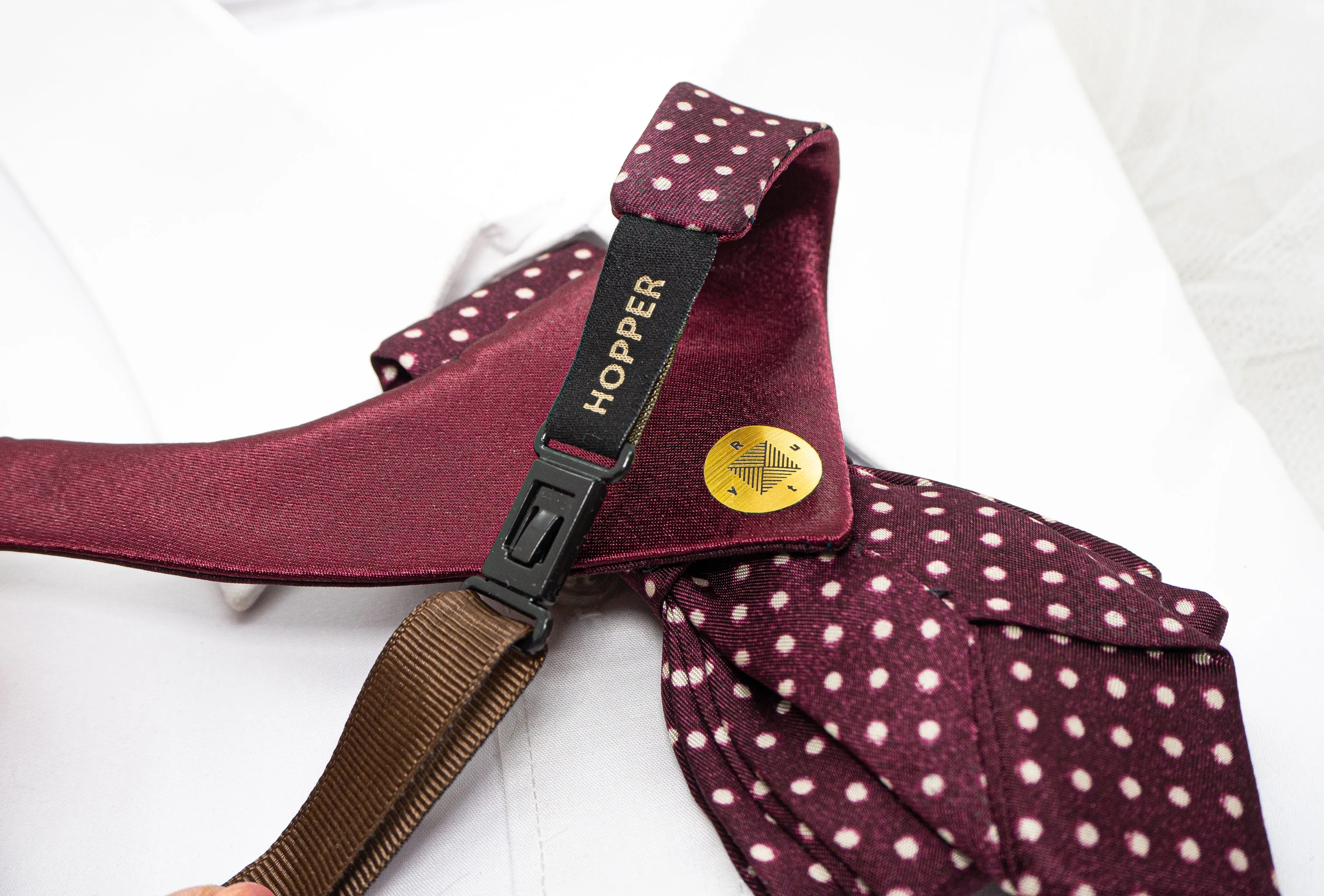 HOPPER TIE "CHESTNUT"