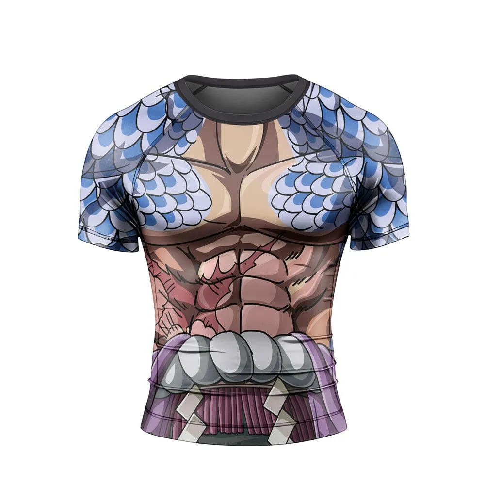 Kaido One Piece Short Sleeve Rash Guard