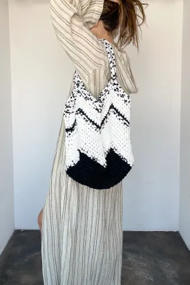 Large Jib Stripe Tote