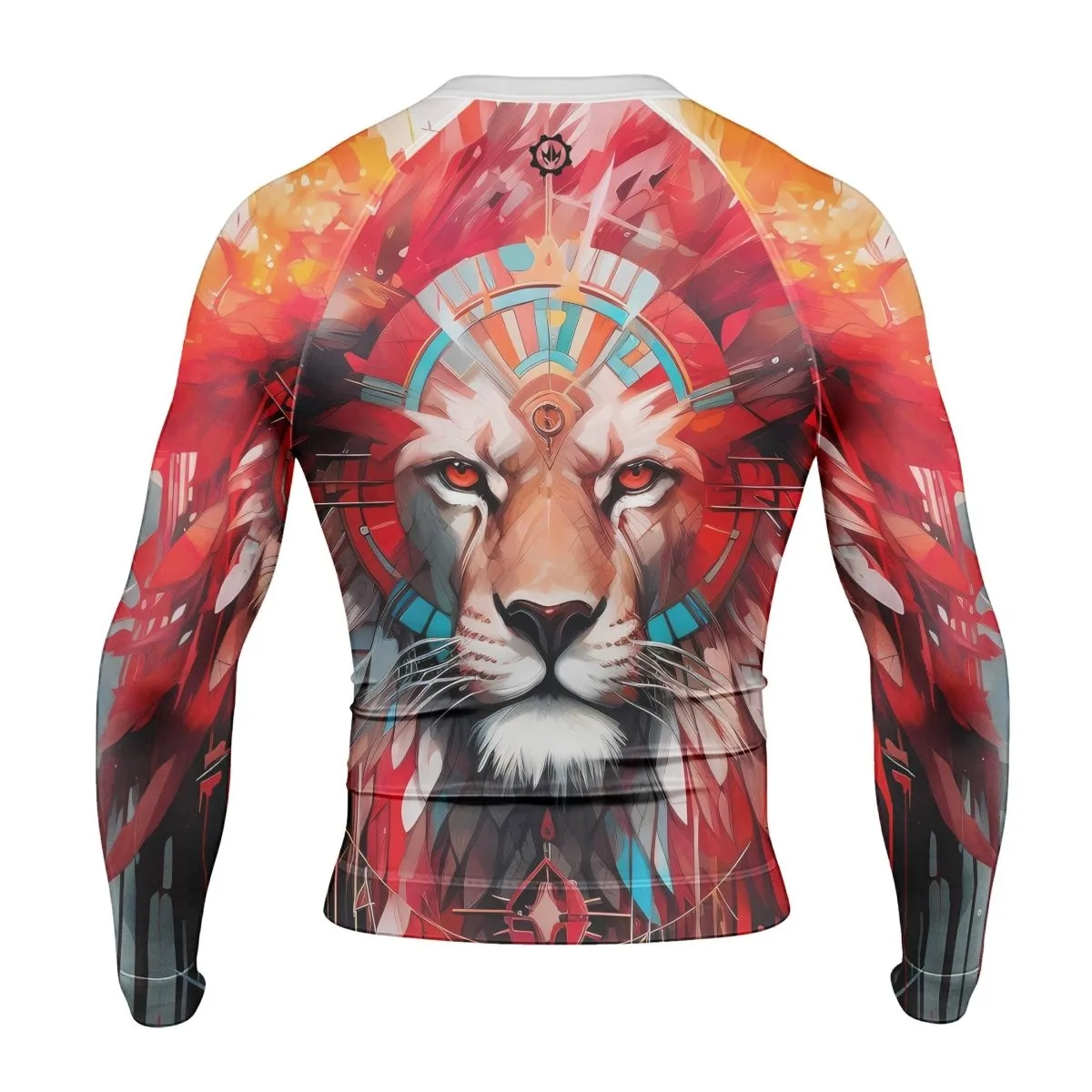 Lion Native Men's Long Sleeve Rash Guard