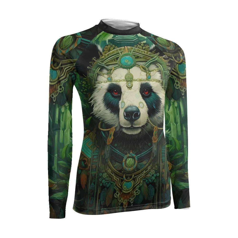Native Panda Women's Long Sleeve Rash Guard