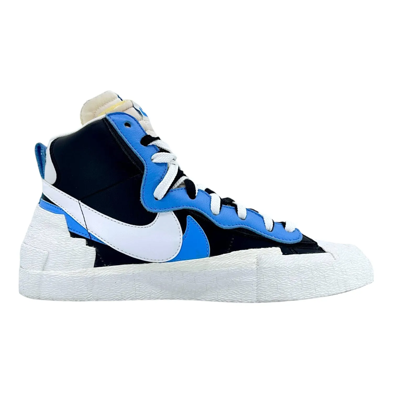 Nike Blazer High Sacai White Black Legend Blue Pre-Owned