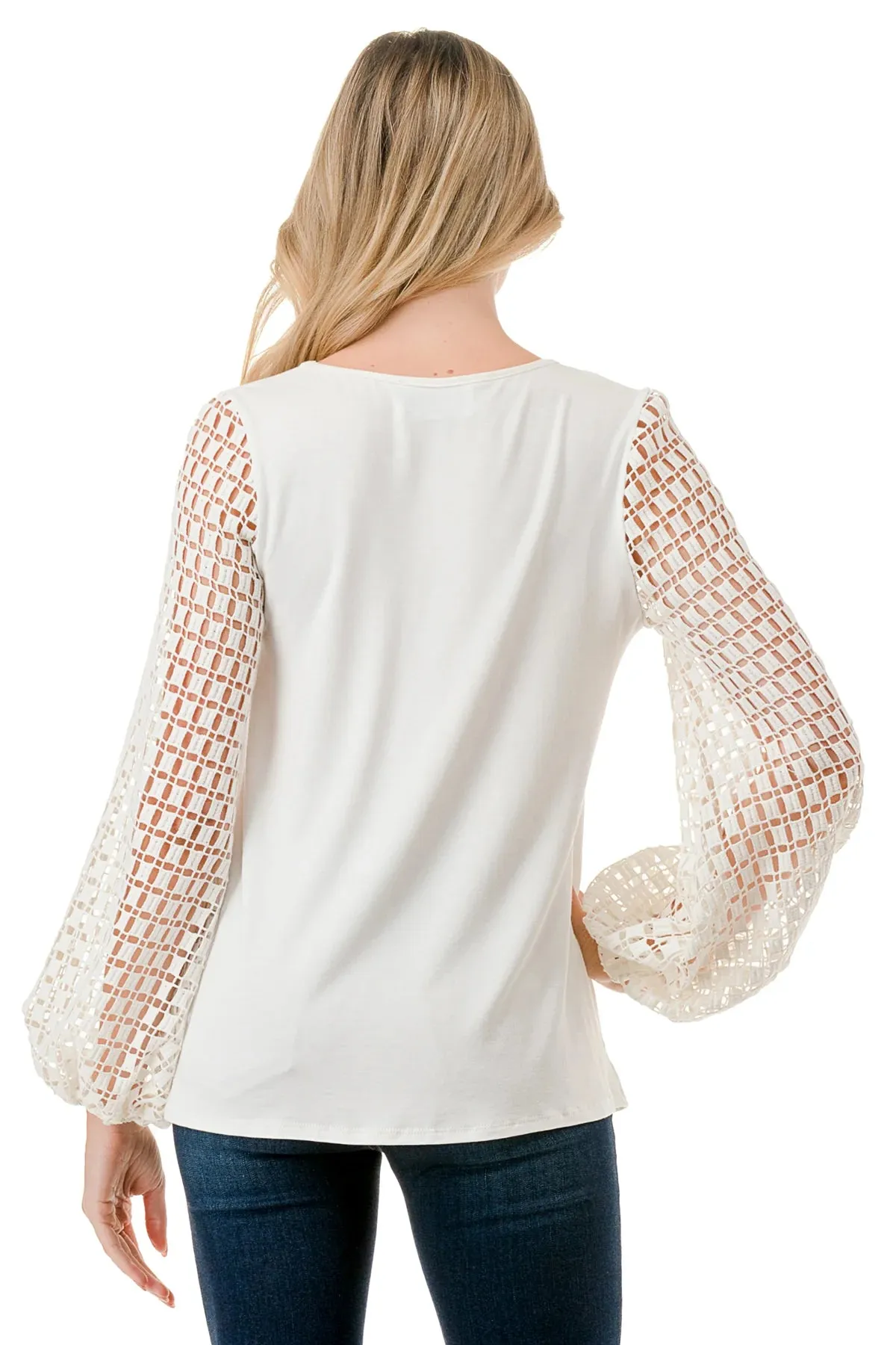 Norah Bubble Sleeve Top