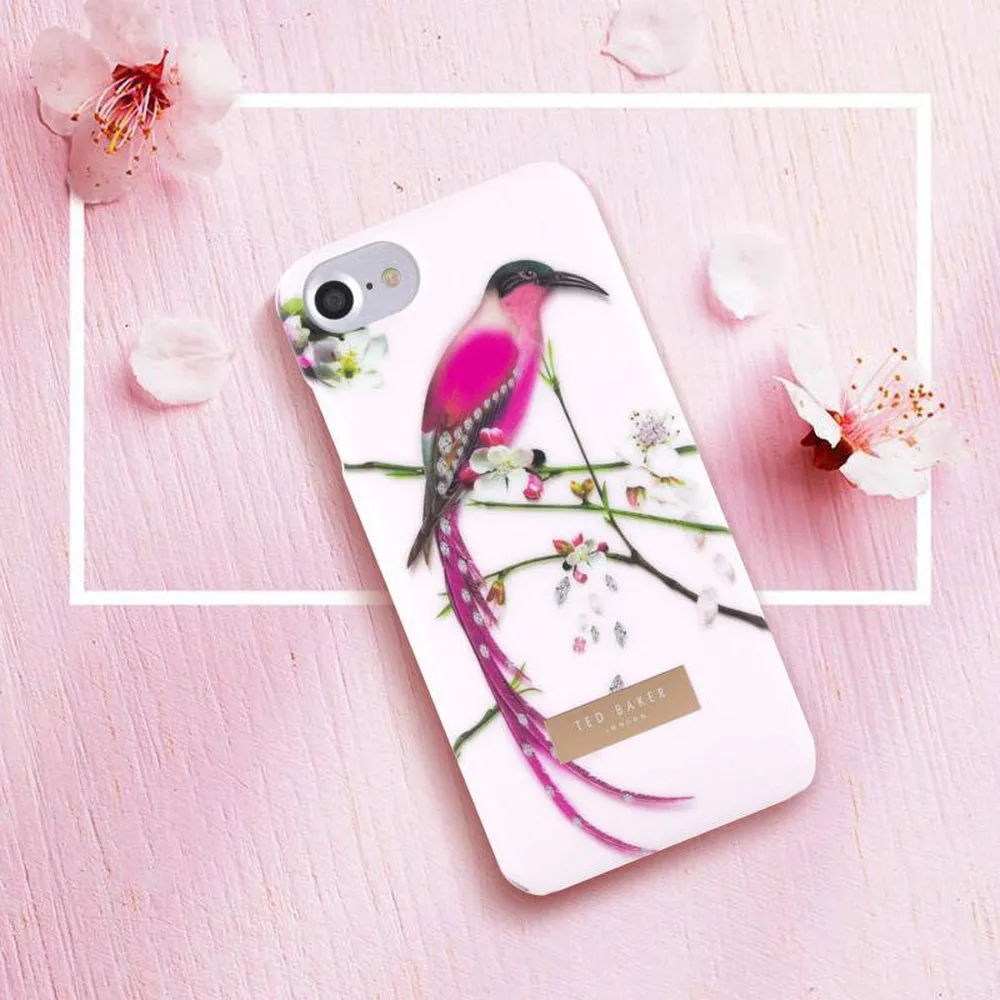 [OPEN BOX] TED BAKER Shell Case Mireill Flight of the Orient Nude for iPhone 7