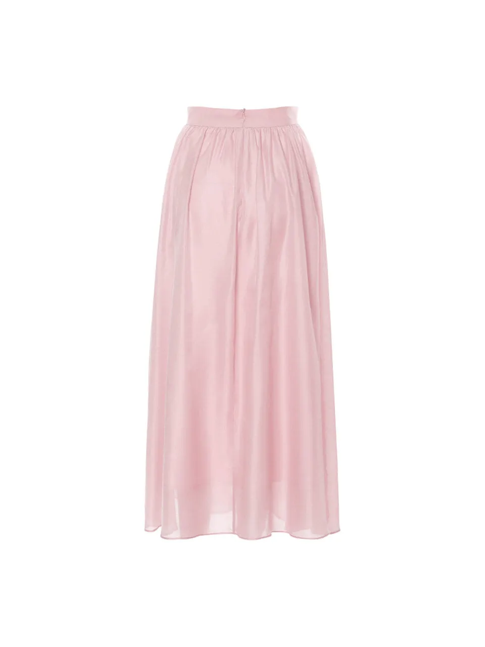 Peach Pink Long Skirt