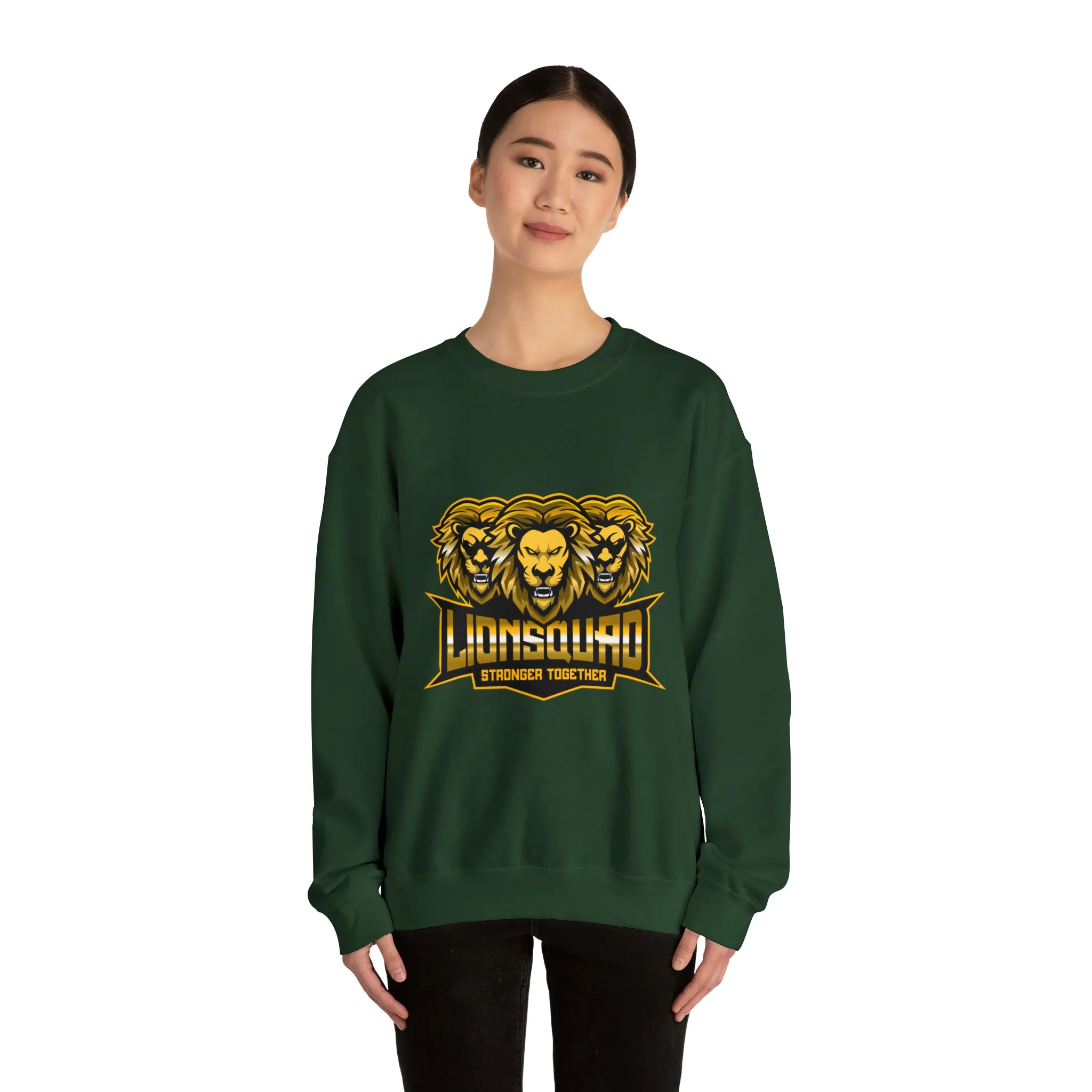 "LIONSQUAD" Unisex Heavy Blend Crewneck Sweatshirt