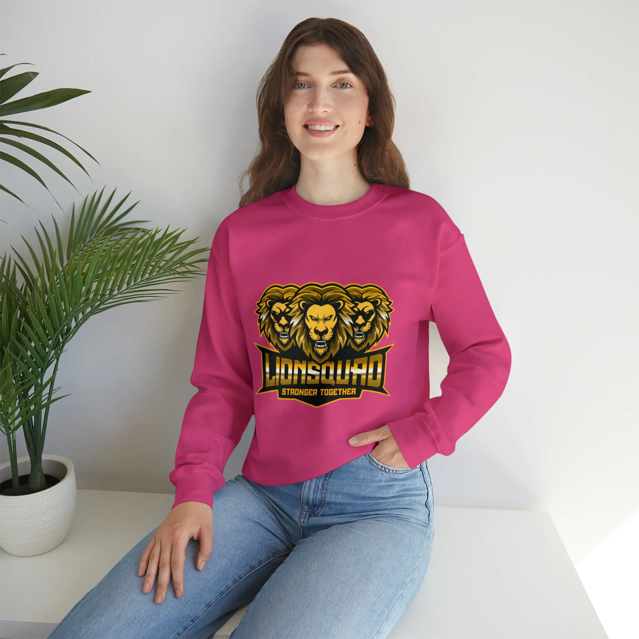 "LIONSQUAD" Unisex Heavy Blend Crewneck Sweatshirt
