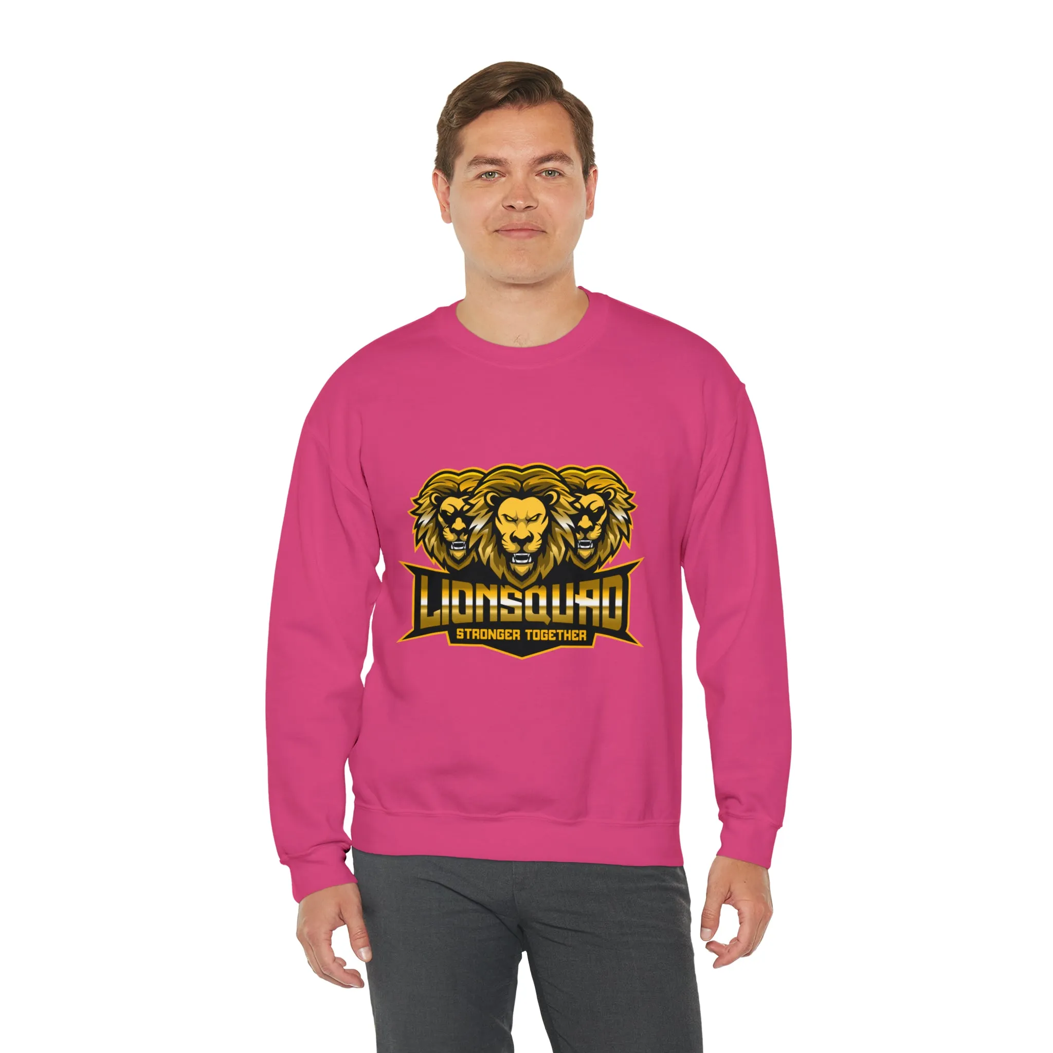 "LIONSQUAD" Unisex Heavy Blend Crewneck Sweatshirt