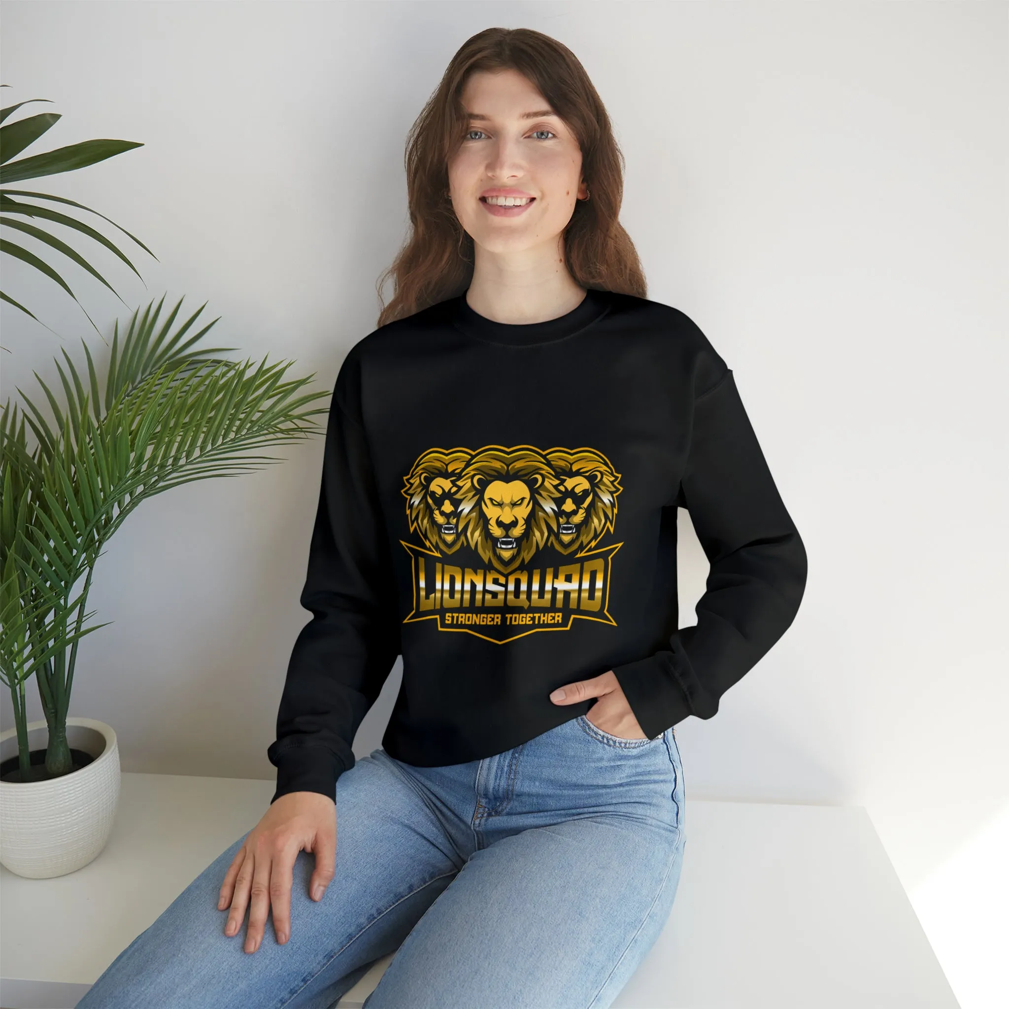 "LIONSQUAD" Unisex Heavy Blend Crewneck Sweatshirt