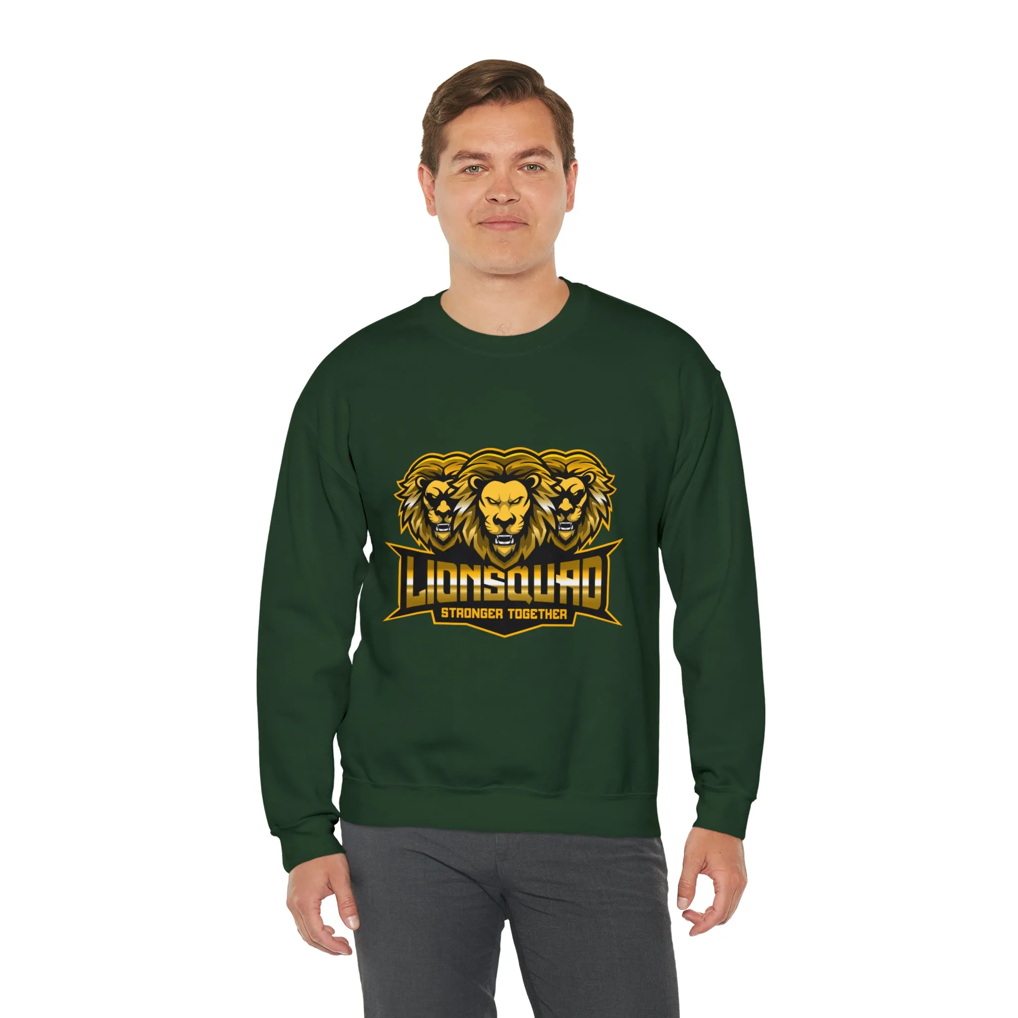 "LIONSQUAD" Unisex Heavy Blend Crewneck Sweatshirt