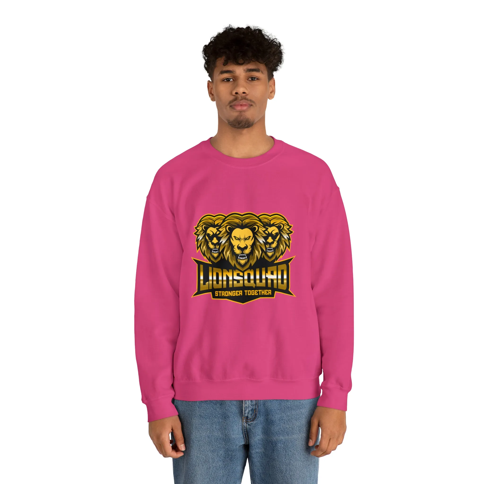"LIONSQUAD" Unisex Heavy Blend Crewneck Sweatshirt