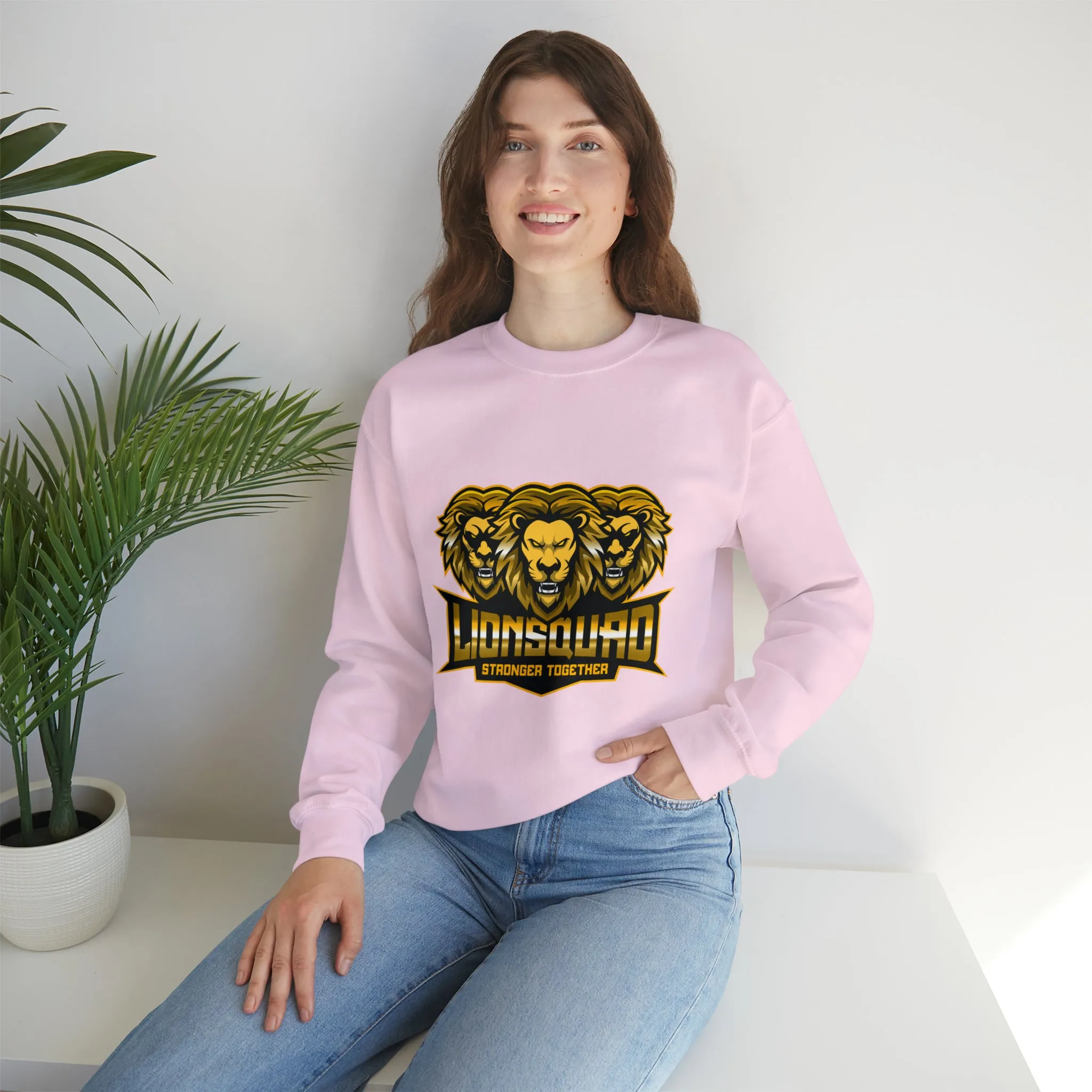 "LIONSQUAD" Unisex Heavy Blend Crewneck Sweatshirt