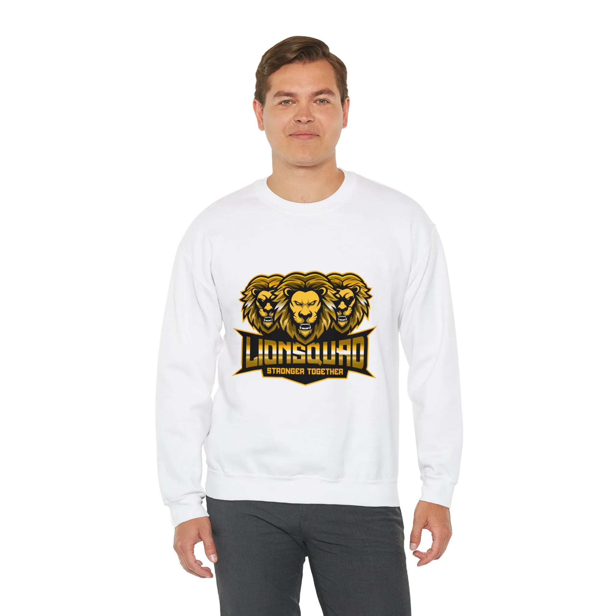 "LIONSQUAD" Unisex Heavy Blend Crewneck Sweatshirt