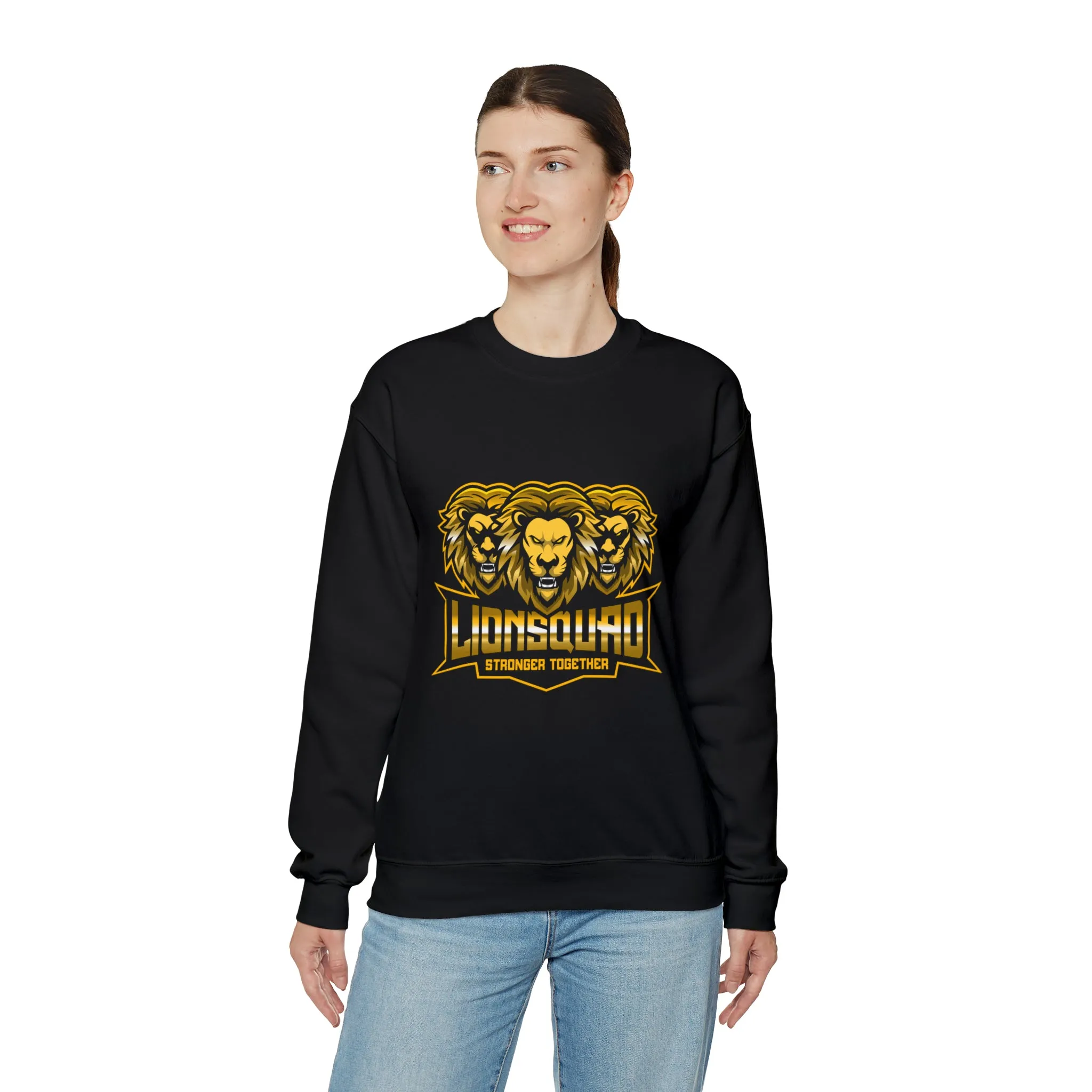 "LIONSQUAD" Unisex Heavy Blend Crewneck Sweatshirt