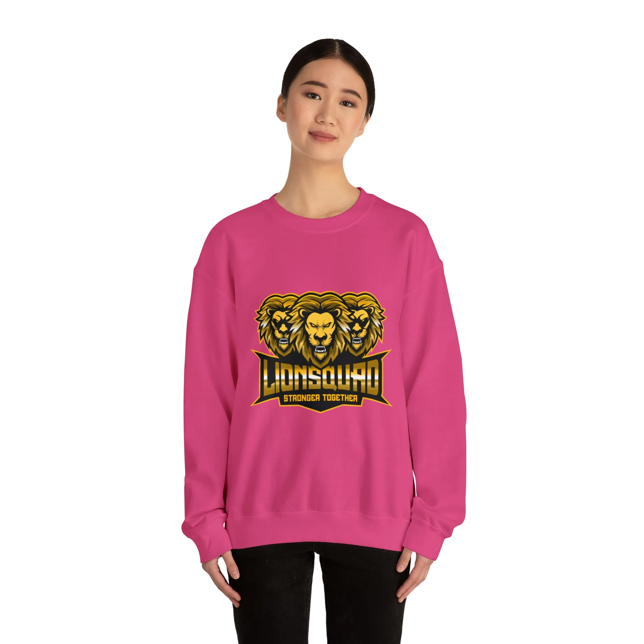 "LIONSQUAD" Unisex Heavy Blend Crewneck Sweatshirt