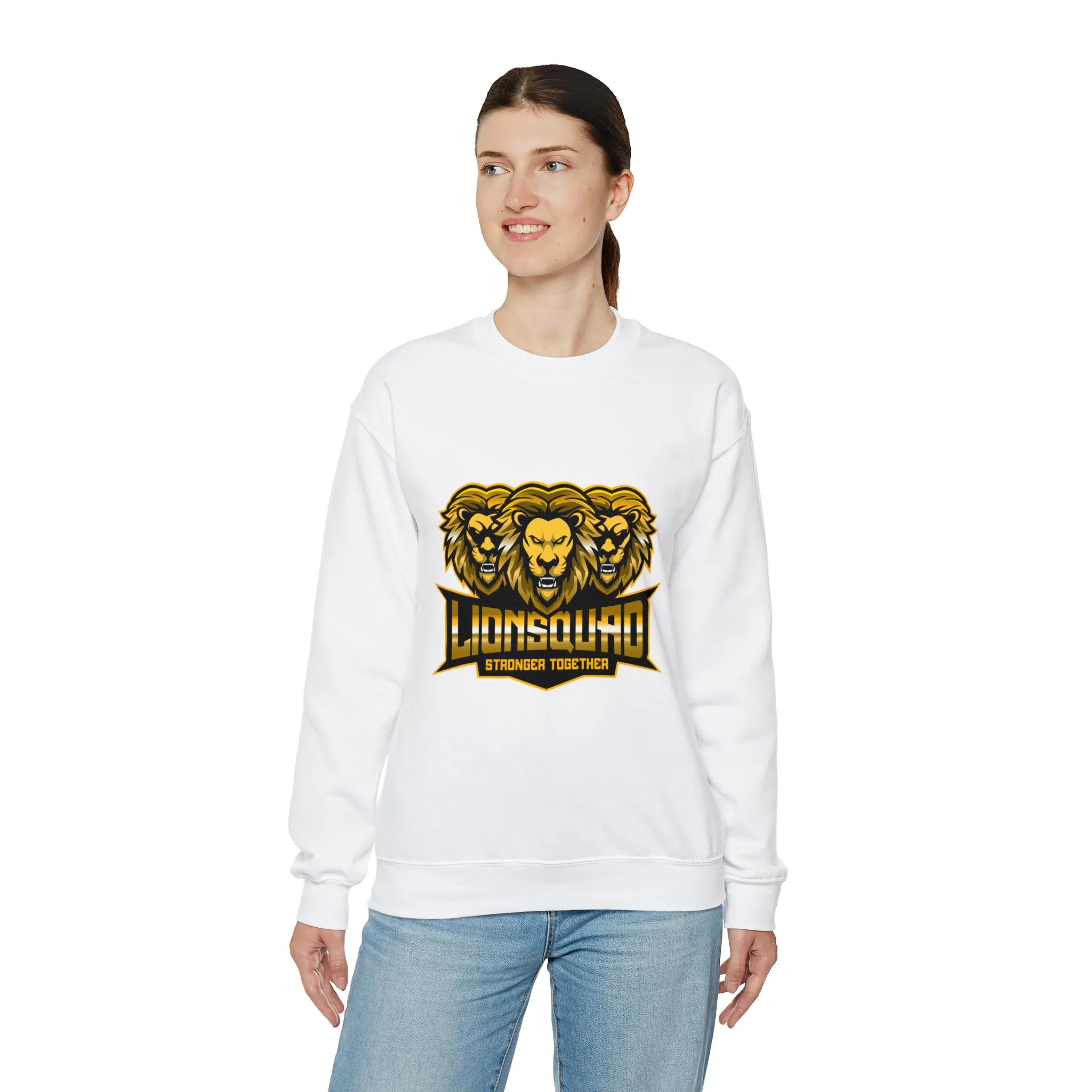 "LIONSQUAD" Unisex Heavy Blend Crewneck Sweatshirt