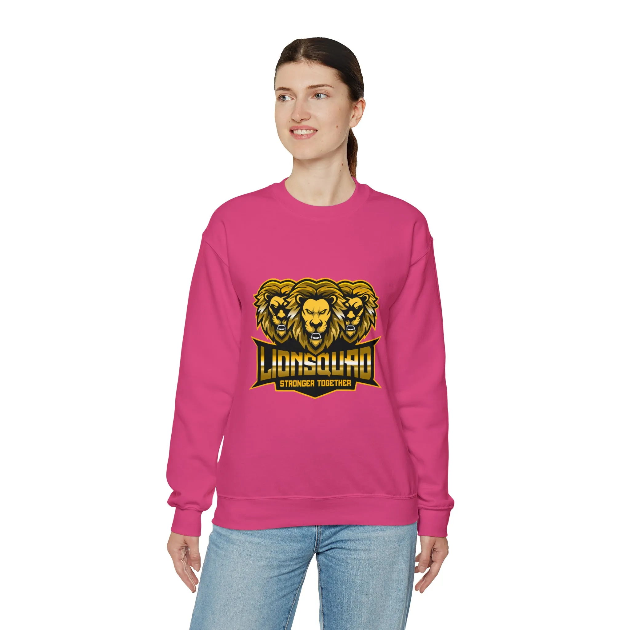 "LIONSQUAD" Unisex Heavy Blend Crewneck Sweatshirt