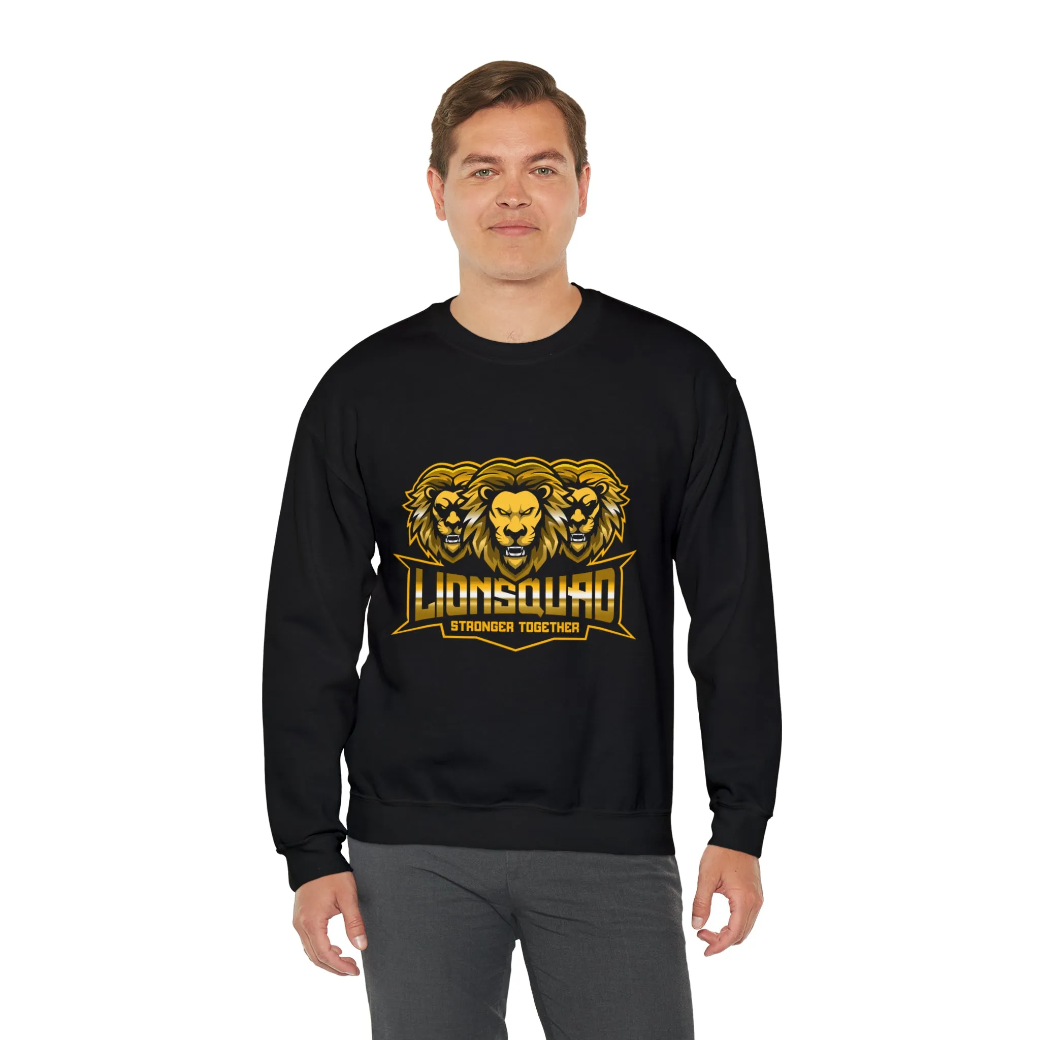 "LIONSQUAD" Unisex Heavy Blend Crewneck Sweatshirt