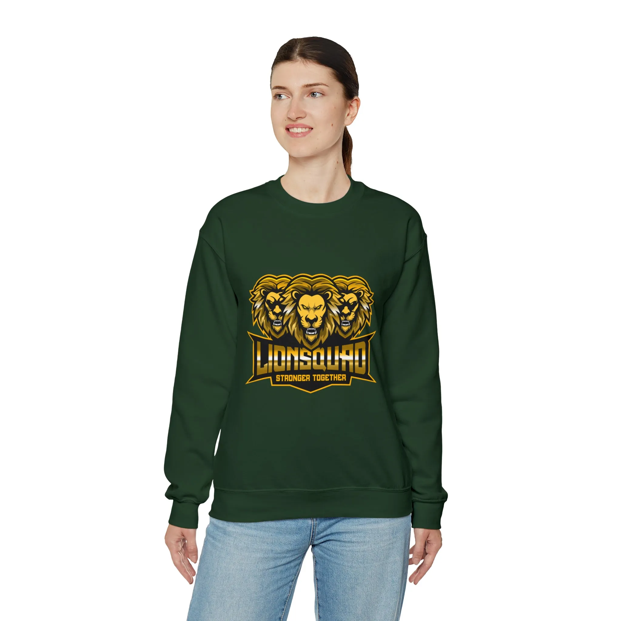 "LIONSQUAD" Unisex Heavy Blend Crewneck Sweatshirt