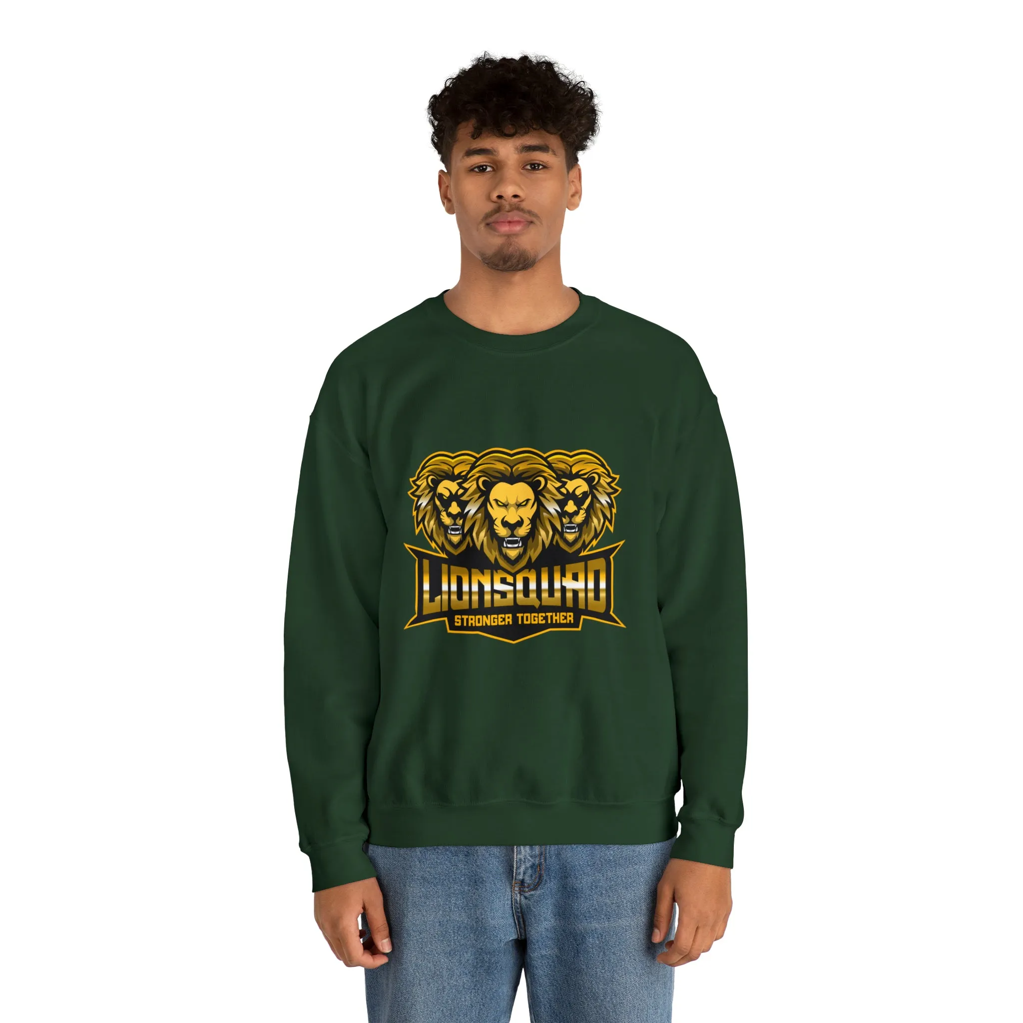 "LIONSQUAD" Unisex Heavy Blend Crewneck Sweatshirt
