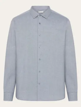 Regular Fit Light Twill Shirt - GOTS/Vegan (Vintage Indigo)