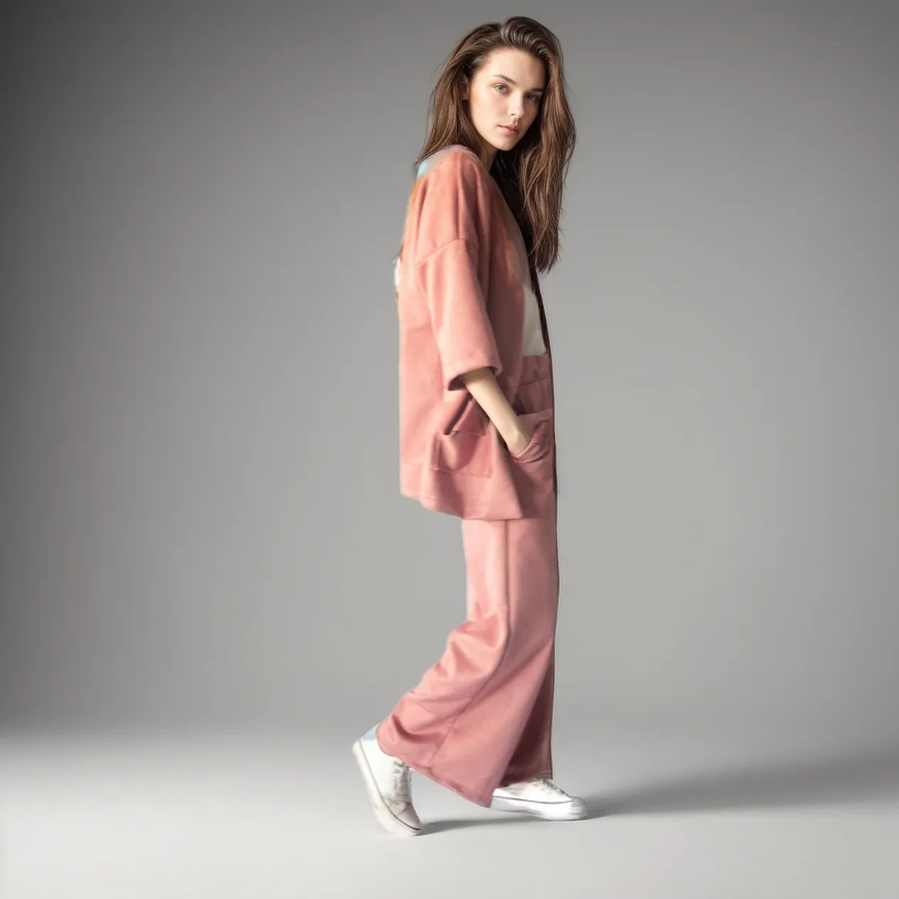 Shila suit pink