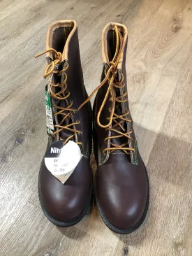 Vintage Kingtreads CSA Brown Work Boot, Made in Canada, 7 Mens